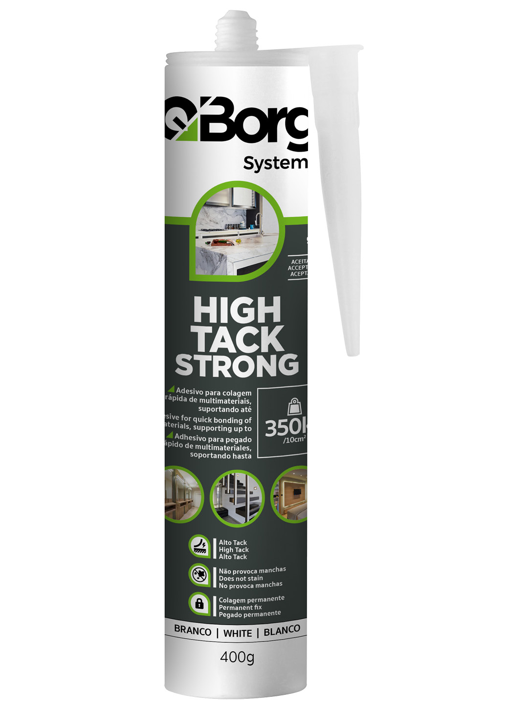 Foto da embalagem de HIGH TACK STRONG